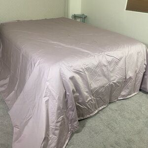 Fieldcrest Lavender Solid Bedspread King